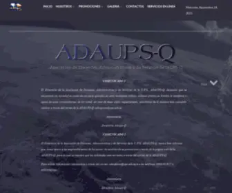 Adaups.org(INICIO) Screenshot