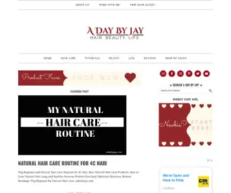 Adaybyjay.com(Hair) Screenshot