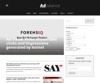 Adbalance.com(Adbalance) Screenshot
