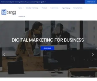 Adbangs.com(Digital Marketing Company in Bangalore) Screenshot