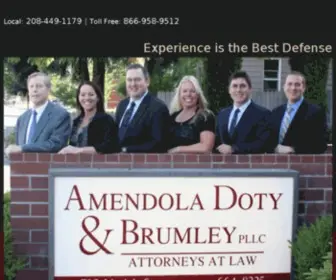 Adbattorneys.com(Coeur d'Alene Family Law Attorney) Screenshot