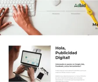 Adbid.com.co(Google Ads) Screenshot