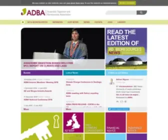 Adbiogas.co.uk(Anaerobic Digestion & Bioresources Association) Screenshot