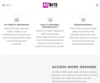 Adbite.com(Simplified Publishing) Screenshot