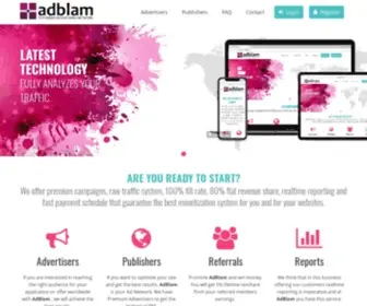 Adblam.com(Adblam) Screenshot