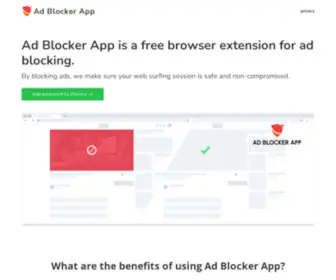Adblockerapp.net(Ad Blocker App) Screenshot