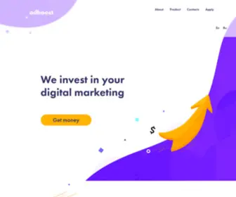 Adboost.tech(We invest in your digital marketing) Screenshot