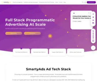 Adbooth.com(Full-Stack Programmatic Ad Tech Company) Screenshot