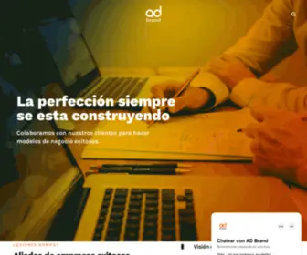 Adbrand.mx(Investigación de Mercados) Screenshot