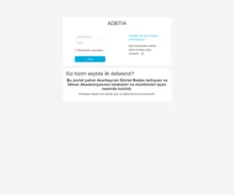 Adbtia.az(ADBTİA) Screenshot