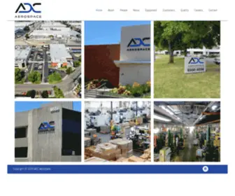 ADC-Aerospace.com(ADC Aerospace) Screenshot