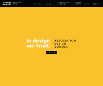 ADC-Asso.com(ADC Association Design Conseil) Screenshot