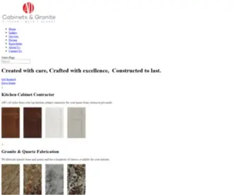 Adcabinetsandgranite.com(Kitchen Cabinet Contractor) Screenshot