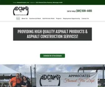 Adcampinc.com(Adcamp Inc) Screenshot