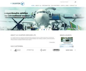 Adcargo.com(Aviation services) Screenshot