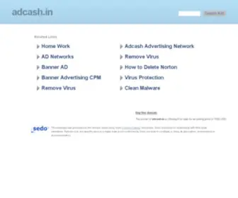 Adcash.in(Domain Details Page) Screenshot