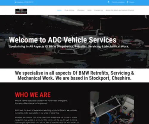 ADCBMW.uk(Bmw Specialist Mechanic) Screenshot