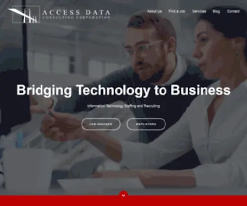 ADCC.com(Access Data Consulting Corporation) Screenshot