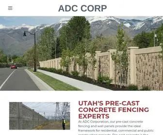 Adccorp.biz(Pre-Cast Concrete Fencing) Screenshot