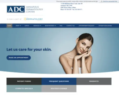 AdCDermdocs.com(AdCDermdocs) Screenshot