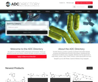 AdCDirectory.com(ADC Directory) Screenshot