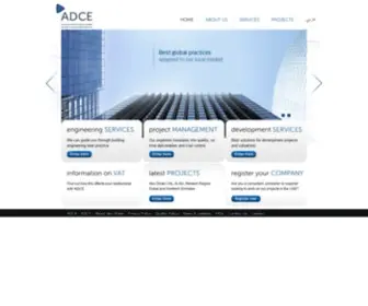 Adce.ae(Home) Screenshot