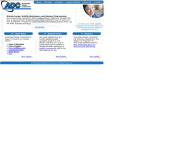 AdcGlobal.com(Website Design) Screenshot