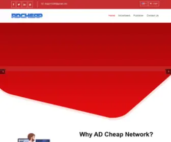 Adcheap.network(AD Cheap Network) Screenshot