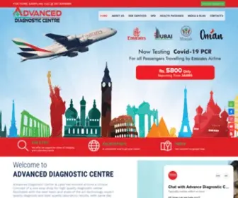 ADCL.com.pk(Best Lab & Advanced Diagnostic Center In Islamabad) Screenshot