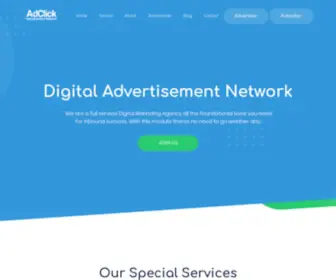 Adclick.pw(Advertisement Network) Screenshot