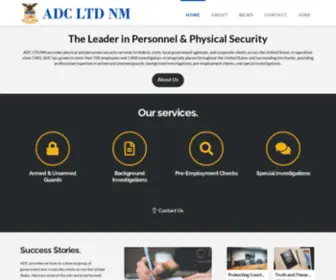 ADCLTDNM.com(ADC LTD NM) Screenshot