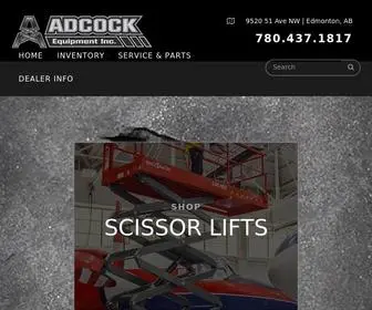 Adcock.ca(Edmonton) Screenshot