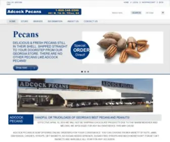 Adcockpecans.com(Pencans) Screenshot