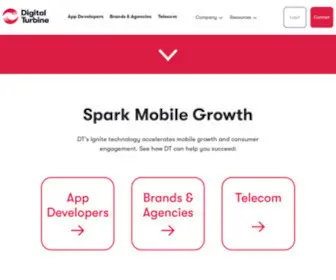 Adcolony.com(Leading Mobile Growth & Monetization Platform) Screenshot