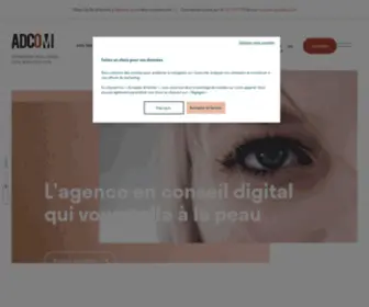 Adcom.fr(Agence de référencement naturel) Screenshot