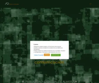 Adcomunicacion.es(Agencia de publicidad en Almería) Screenshot