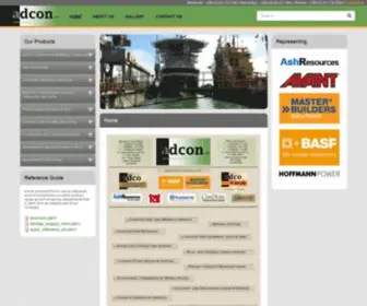 Adcon-Namibia.com(Established 1994) Screenshot