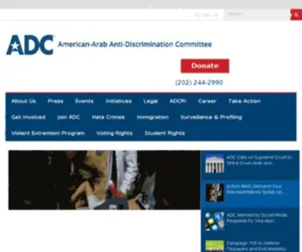 ADC.org(Home Page) Screenshot