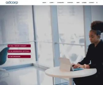 Adcorpgroup.com(Adcorp) Screenshot