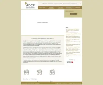 ADCP.ae(Leading Property Management Company in Abu Dhabi) Screenshot