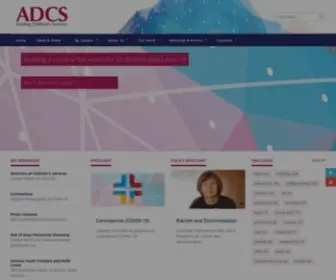 ADCS.org.uk(Home) Screenshot