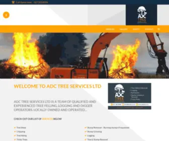 ADCTS.co.nz(ADC Tree Services Ltd) Screenshot