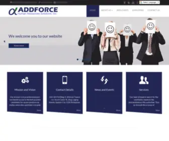 ADD-Force.com(ADD Force) Screenshot