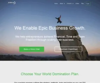 ADD10Million.com(We Enable Epic Business Growth) Screenshot