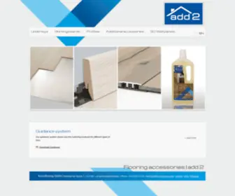 ADD2-Flooring.com(Bodenzubehör) Screenshot