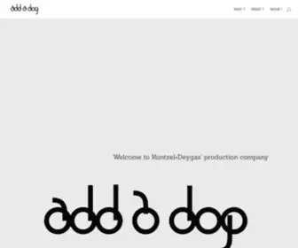 Addadog.com(Deygas production company) Screenshot