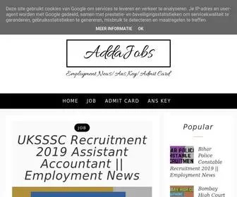 Addajobs.com(Employment News) Screenshot