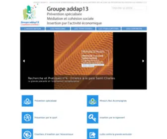 Addap13.org(Groupe addap13) Screenshot