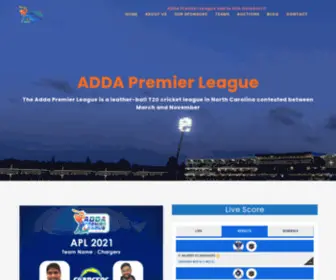 Addapl.org(Sports League) Screenshot