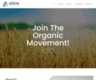 Addasin.com(Addas Indusries) Screenshot